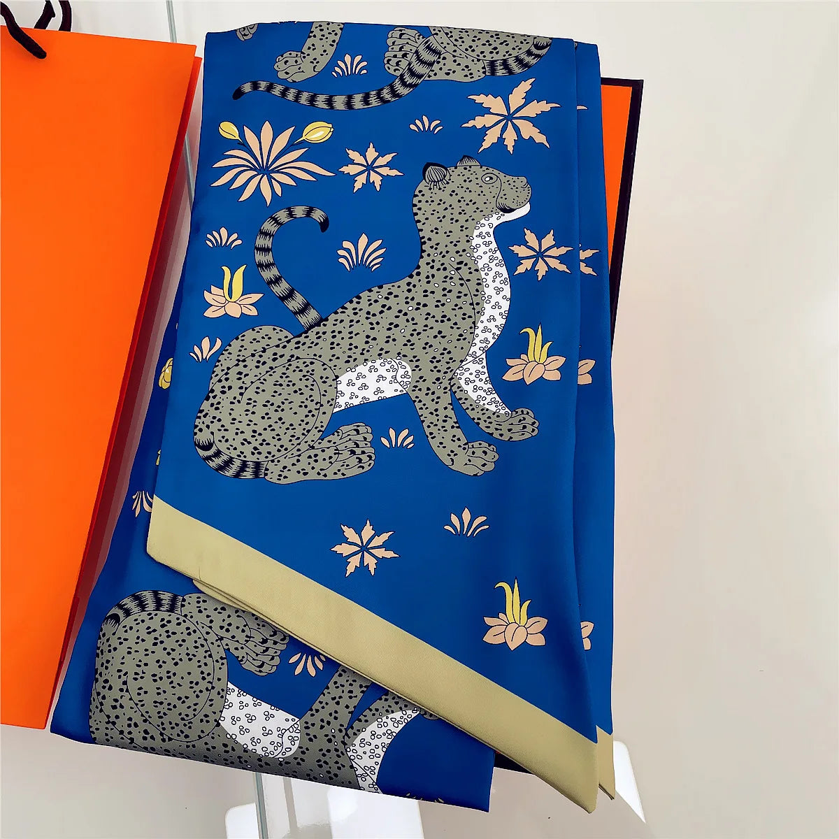 Chantal Leopard Scarf