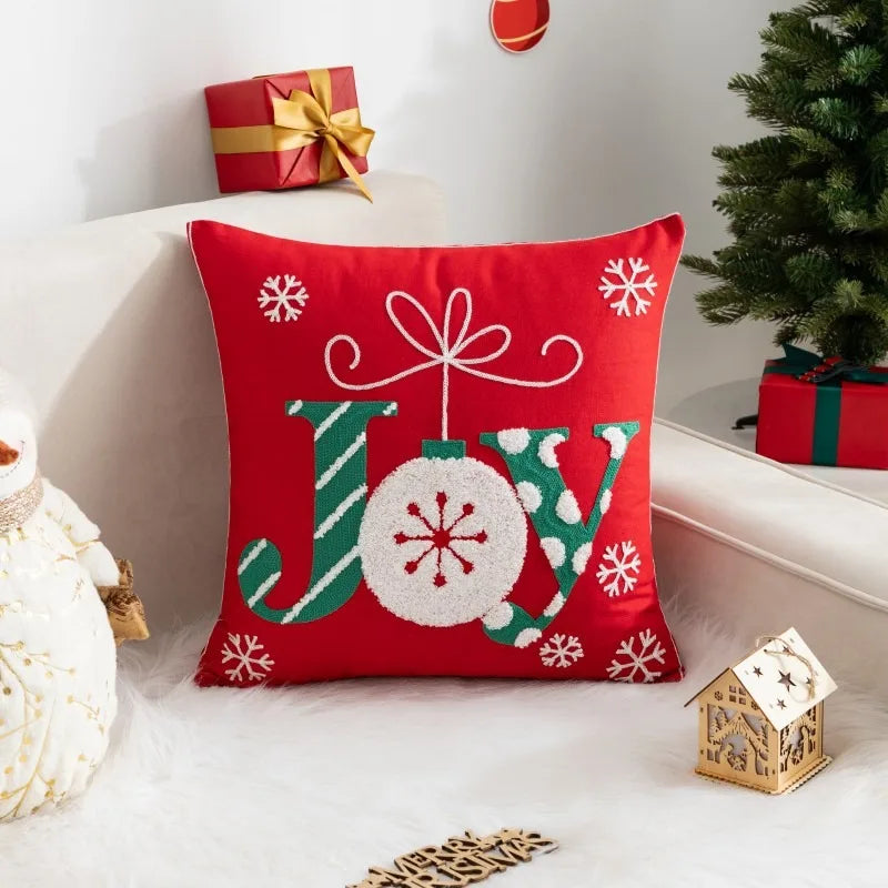 Cartoon Christmas Cushion Cover
