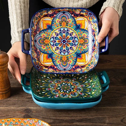 Bohemian 9inch Serving Dish
