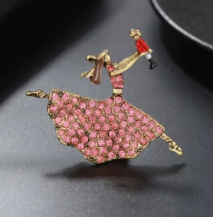 Elise Dancer Brooch