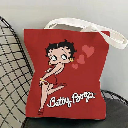 Betty Boop Canvas Tote
