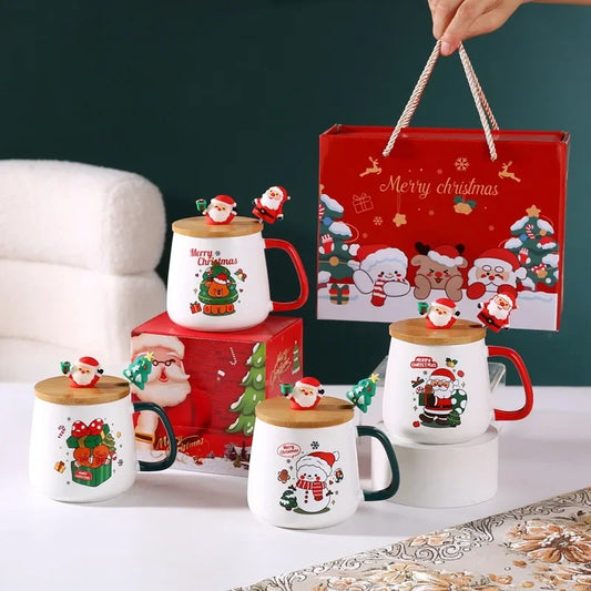 Christmas Ceramic Mug Gift Set