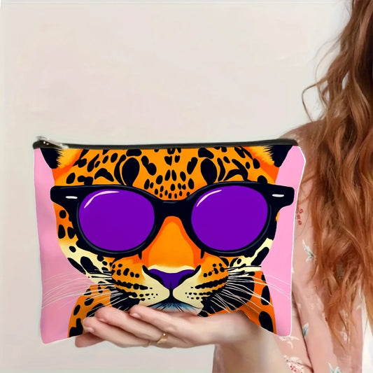 L. Leopard Multi-Purpose Bag