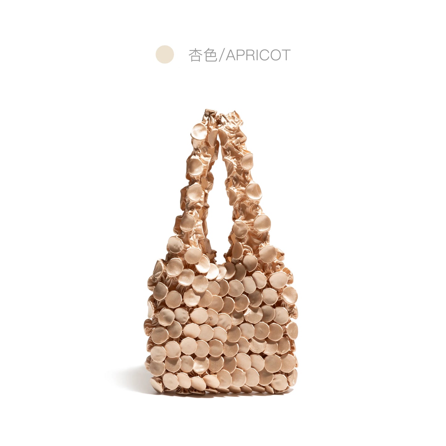 Rochelle Ruched Bubble Tote