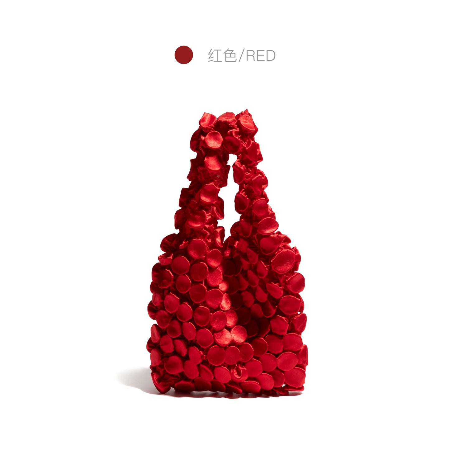 Rochelle Ruched Bubble Tote