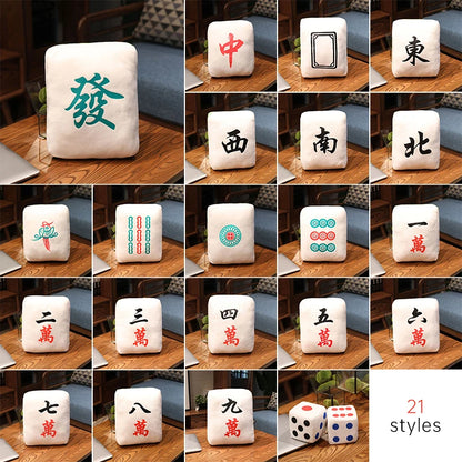 Giant Mahjong Tiles Pillows