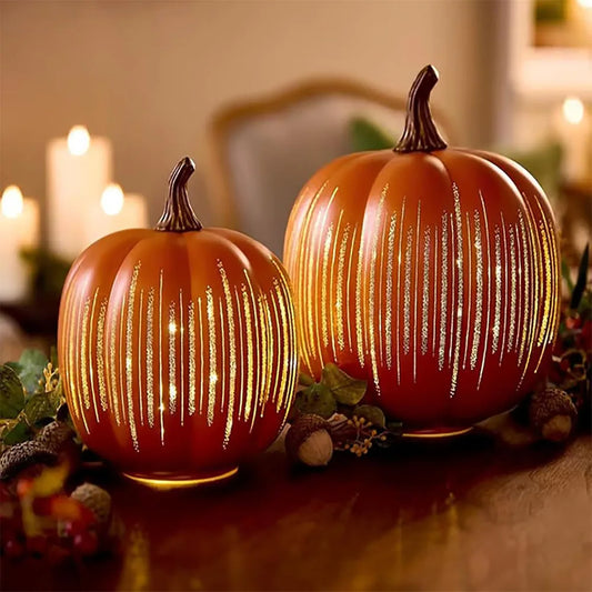 Magical Lighted Pumpkin Decor