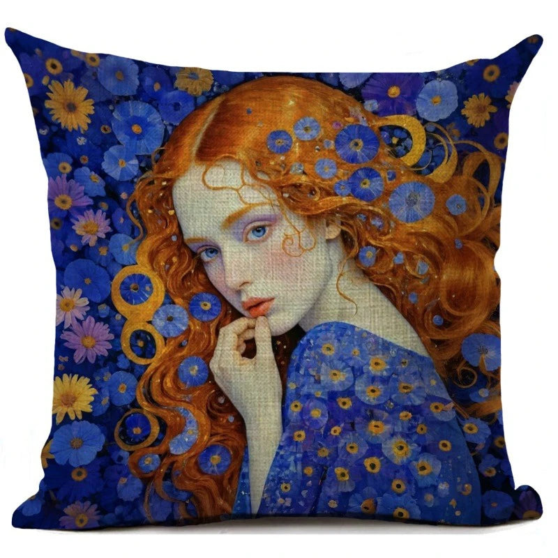 Klimt Inspo Maidens (Single Sided)