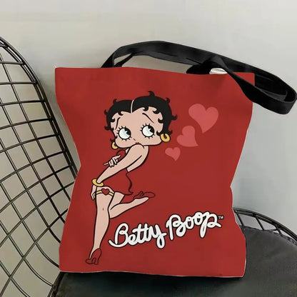 Betty Boop Canvas Tote
