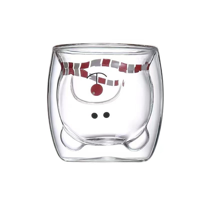 MAD™ Cute Animal Double-Walled Glass (250ml)