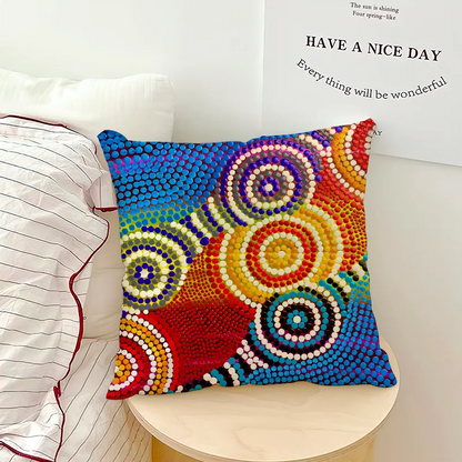 Aborigine Art Cushion Cover