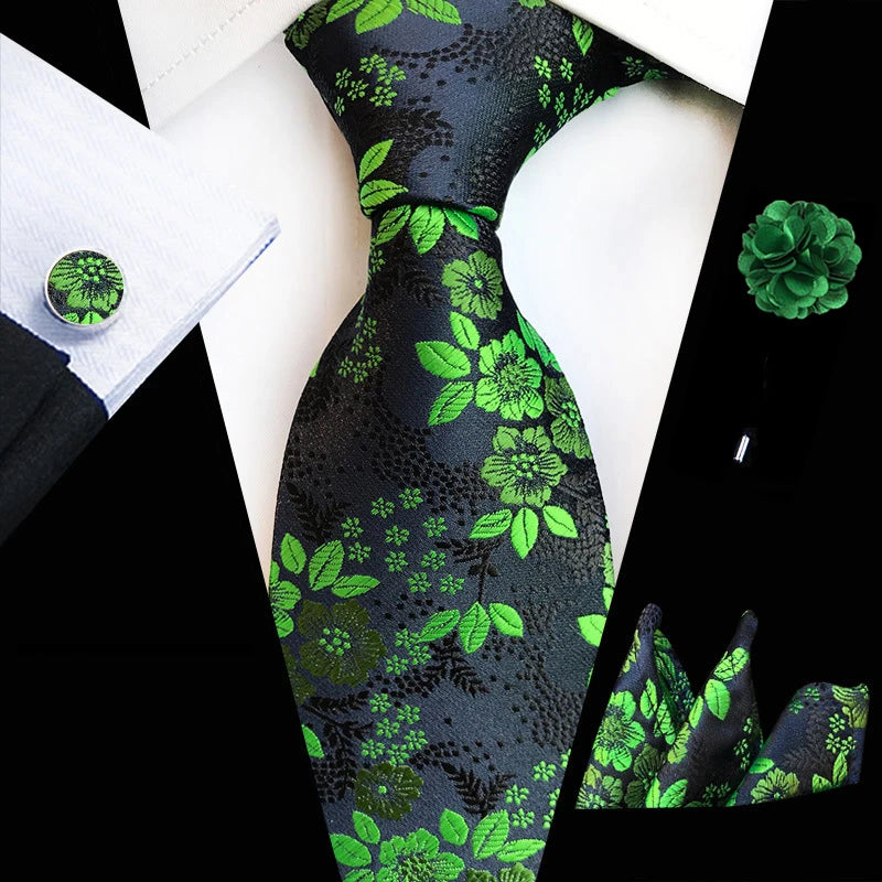 Floral Tie Set