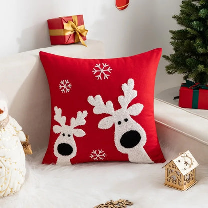 Cartoon Christmas Cushion Cover