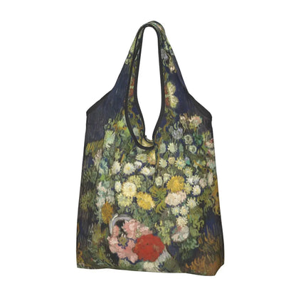Art Lovers Eco Shopping Bag 2 -Van Gogh, Blossoms