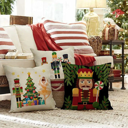 The Nutcracker Cushion Cover - 4 pcs