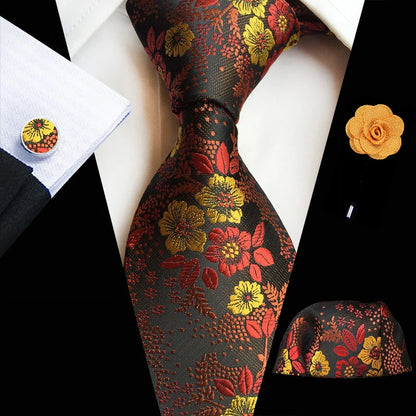 Floral Tie Set