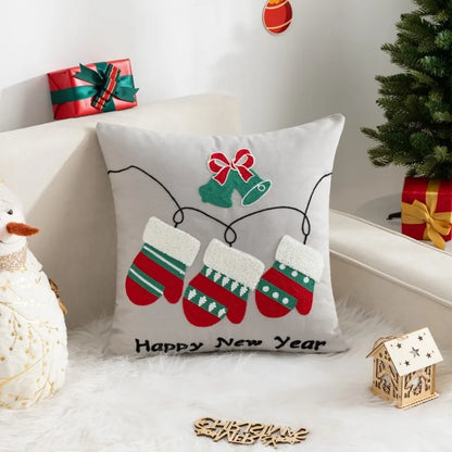 Cartoon Christmas Cushion Cover