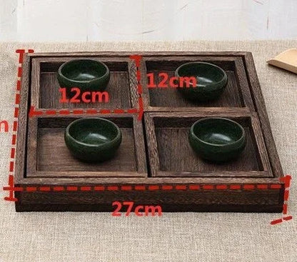 Oriental Puzzle Tea Tray