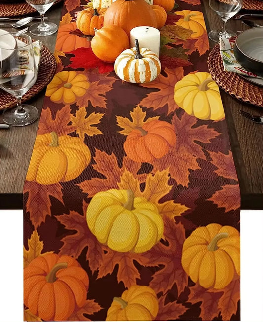 Fall Thanksgiving Table Runner