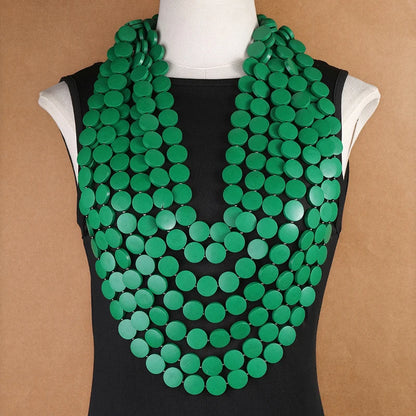 Ethnic Cascading Necklace