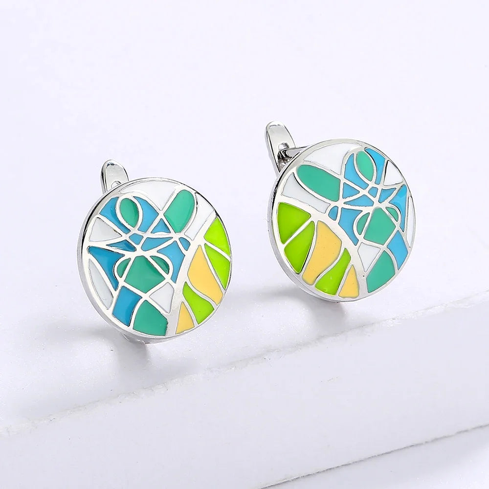 Ella Enamel Earrings