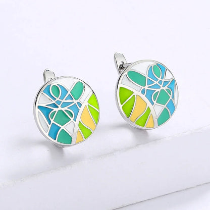 Ella Enamel Earrings