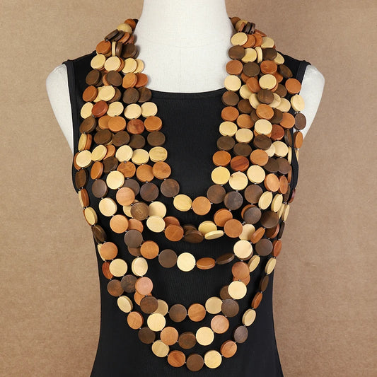 Ethnic Cascading Necklace