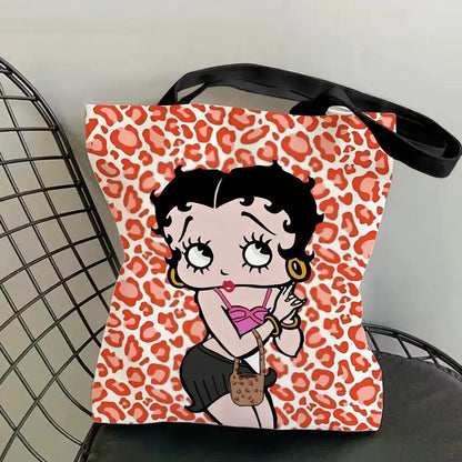 Betty Boop Canvas Tote