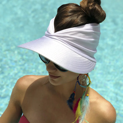 Anti-UV Wide Brim Sun Visor