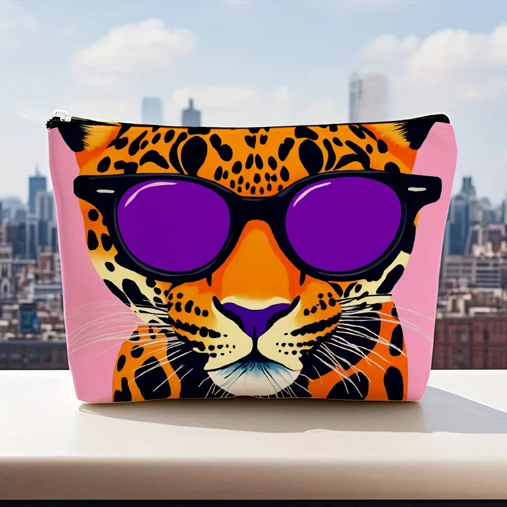 L. Leopard Multi-Purpose Bag