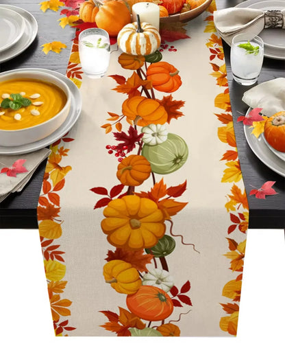 Fall Thanksgiving Table Runner
