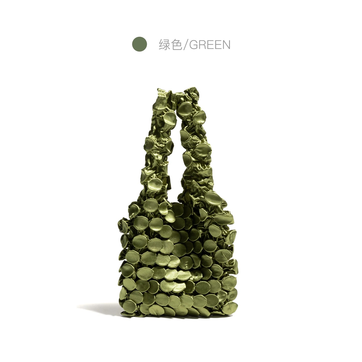 Rochelle Ruched Bubble Tote