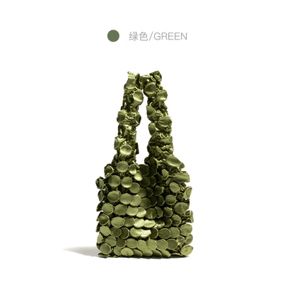 Rochelle Ruched Bubble Tote