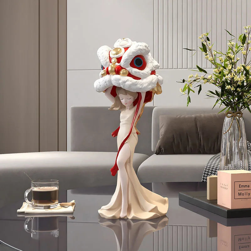 Exotic Lion Dancer