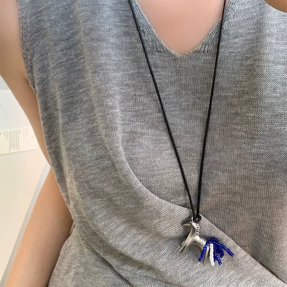 Punk Pony String Necklace