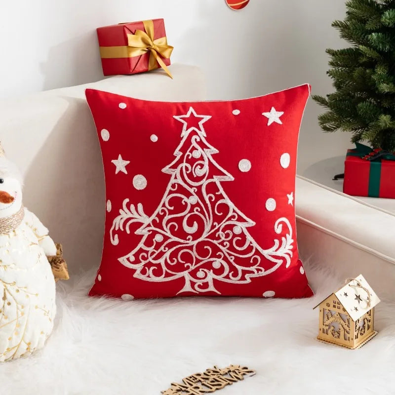 Cartoon Christmas Cushion Cover