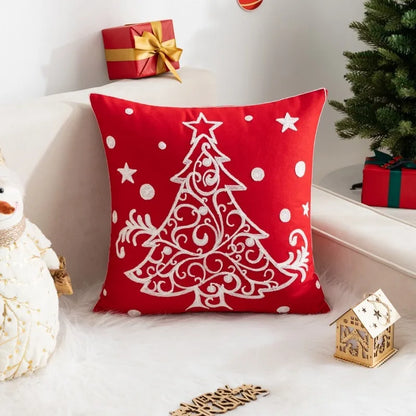 Cartoon Christmas Cushion Cover