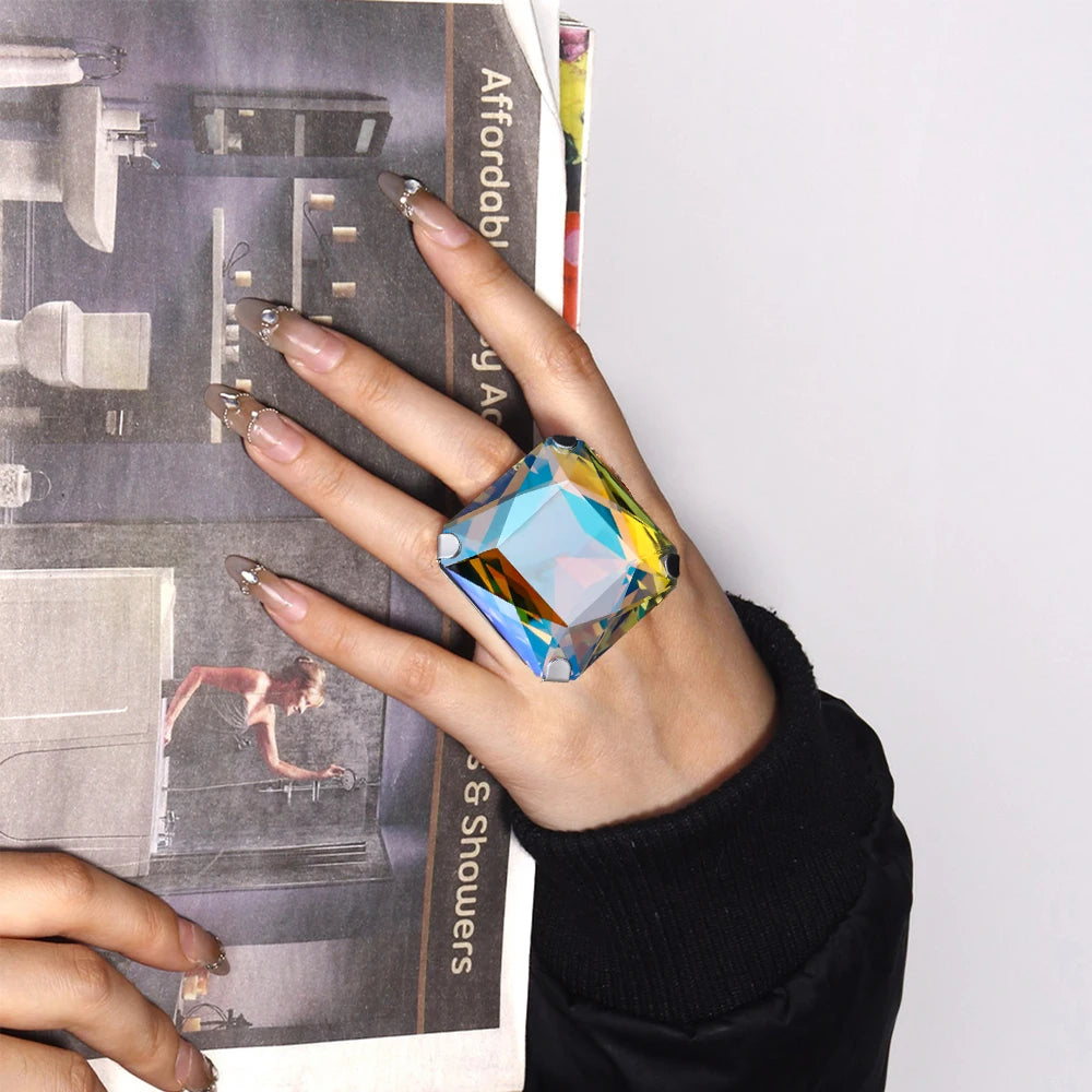 Bianca Facet Ring