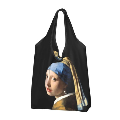 Art Lovers Eco Shopping Bag 2 -Van Gogh, Blossoms