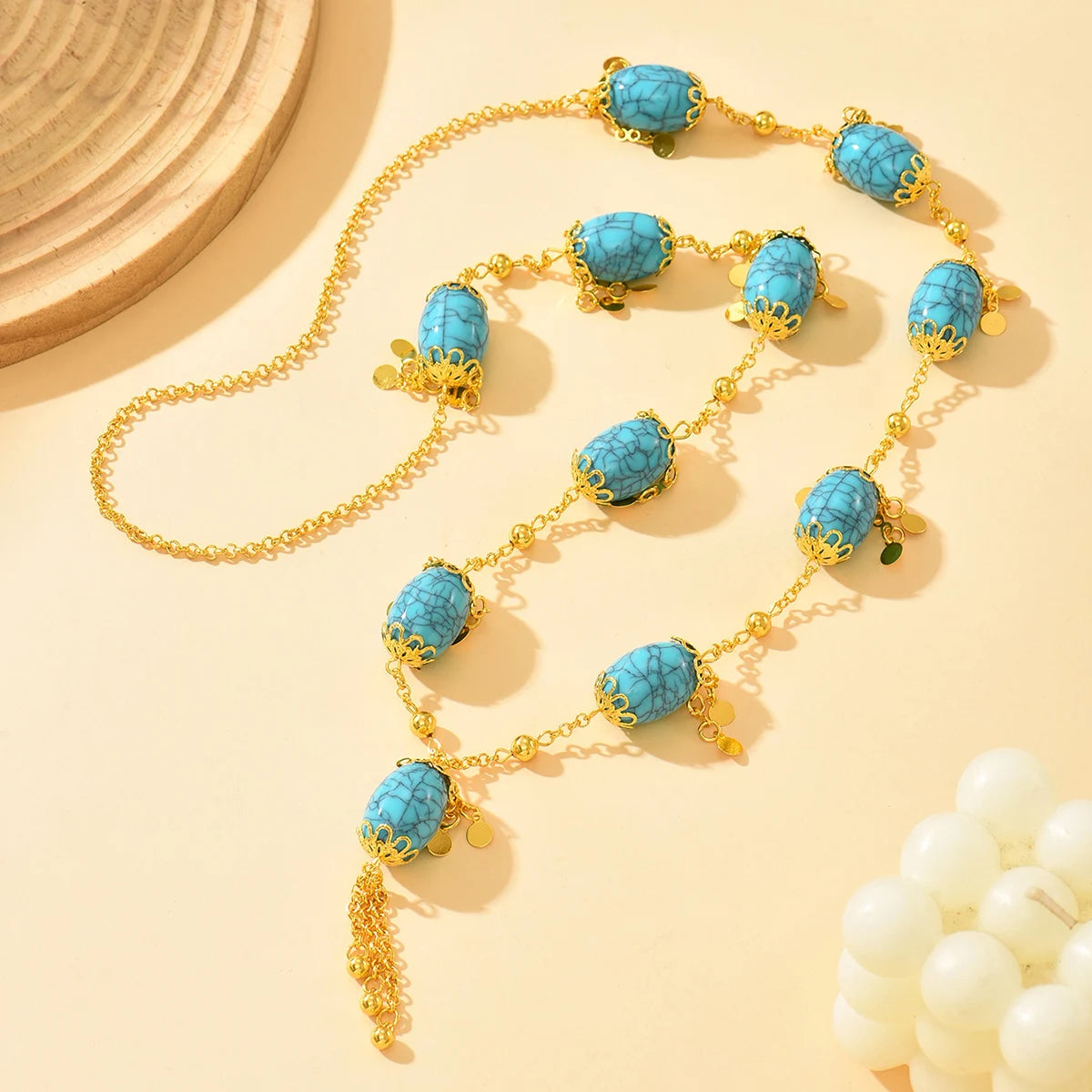 Claudine  Long Necklace