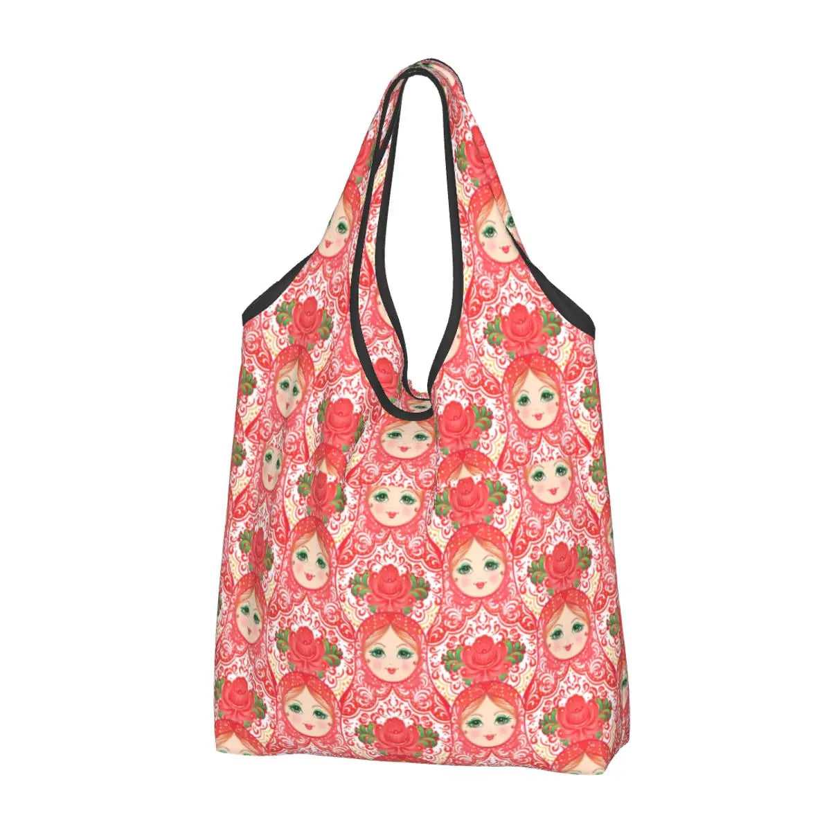 Russian Doll Design Eco Shopping Bag