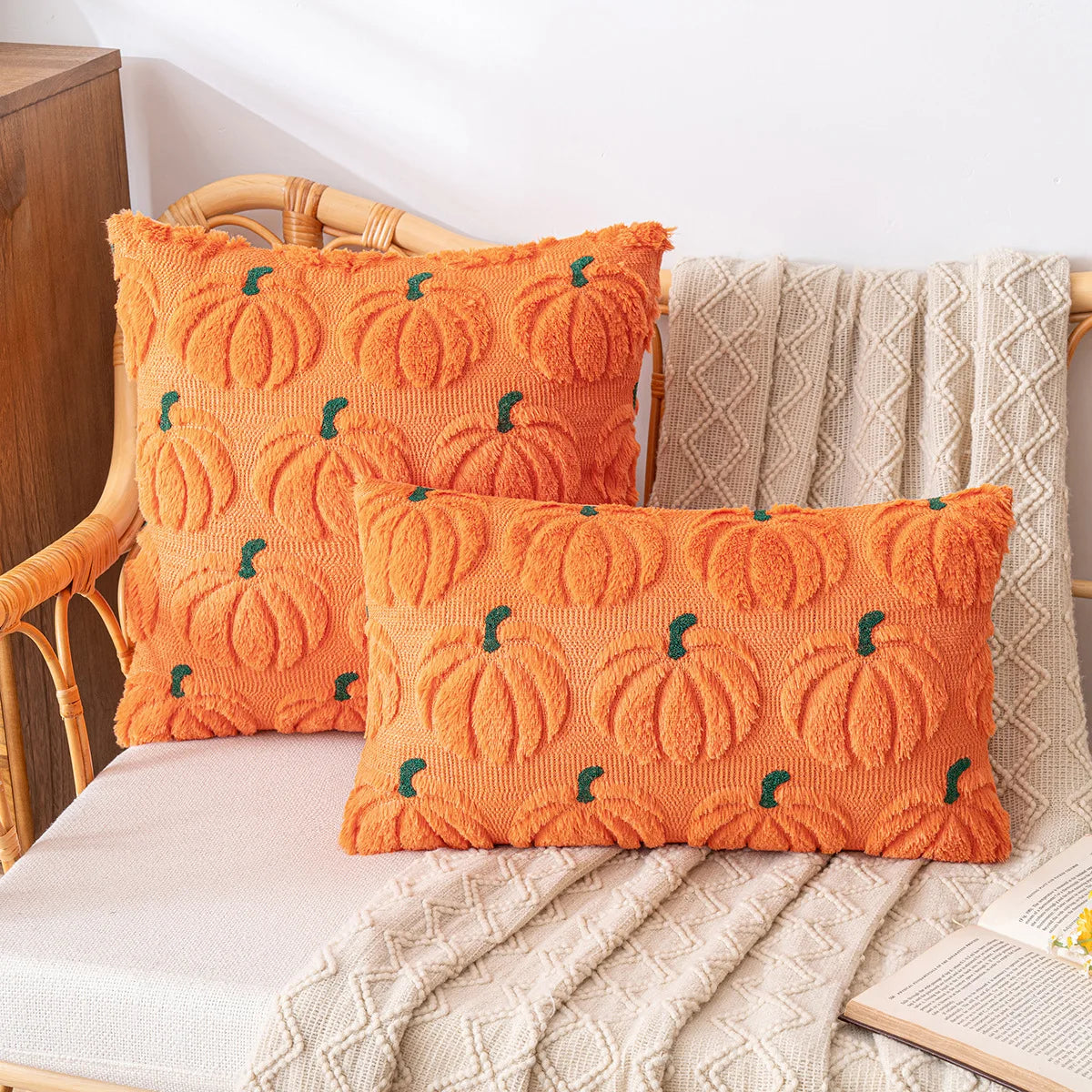 Pumpkin Throw Cushion Cover