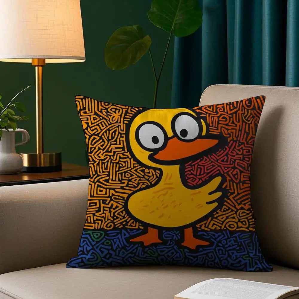 Funny Funky Art Cushion Cover