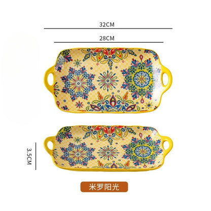 Bohemian Fish Plate