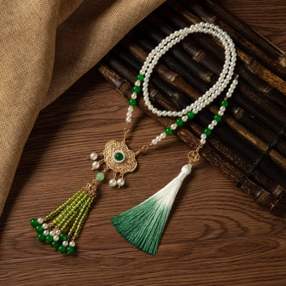 Soraya Tassel Necklace
