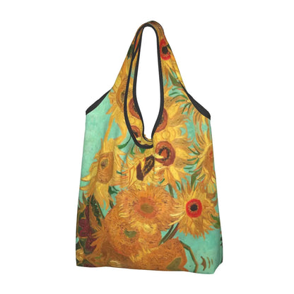 Art Lovers Eco Shopping Bag 2 -Van Gogh, Blossoms