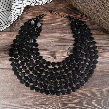 Ethnic Cascading Necklace