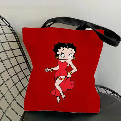 Betty Boop Canvas Tote