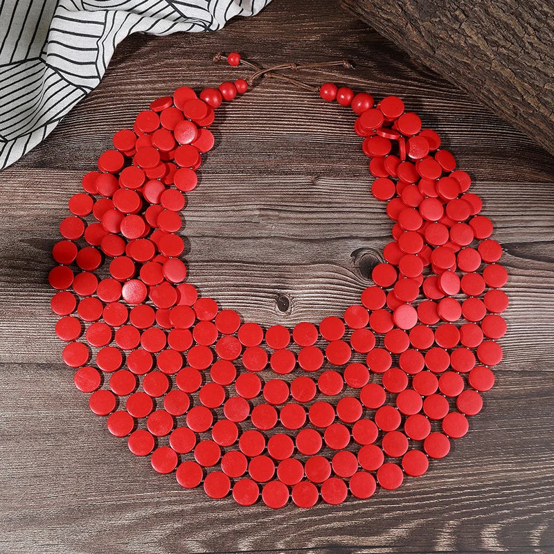 Ethnic Cascading Necklace