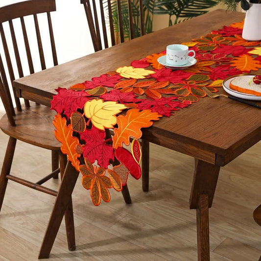 Marlla  Maple Leaves Table Runner